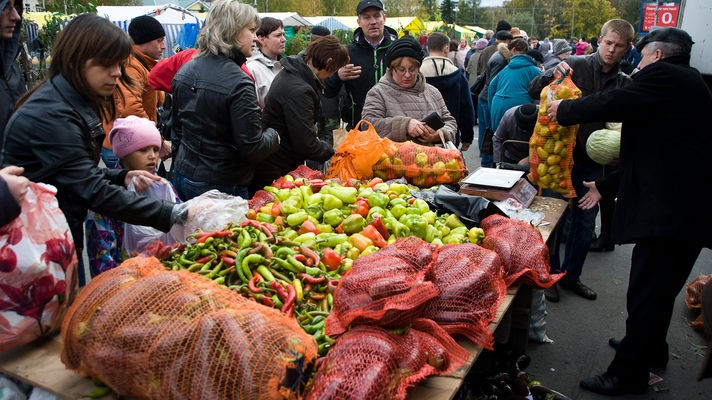 Большую распродажу продуктов устроят киевлянам