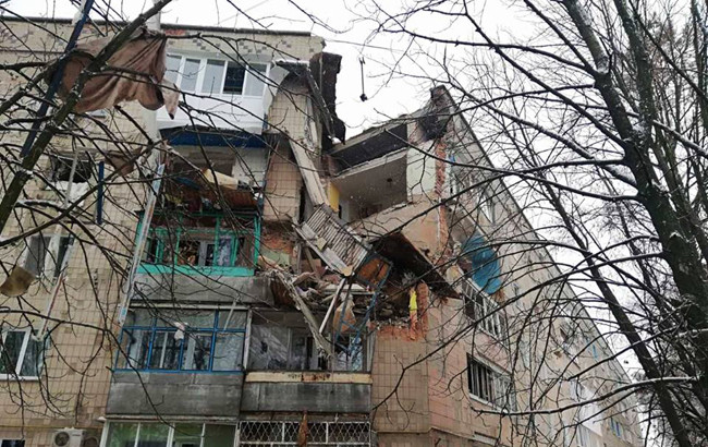 Взрыв газа в Фастове: в сети показали видео последствий