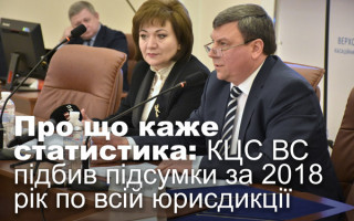 Про що каже статистика: Касаційний цивільний суд ВС підбив підсумки за 2018 рік по всій юрисдикції