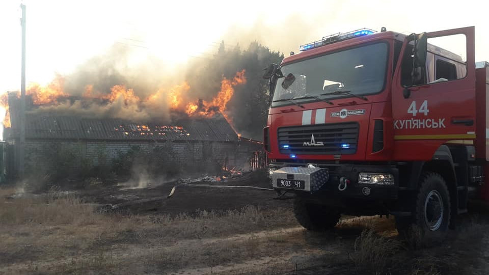 У Харківській області вогонь охопив 400 га лісу, фото