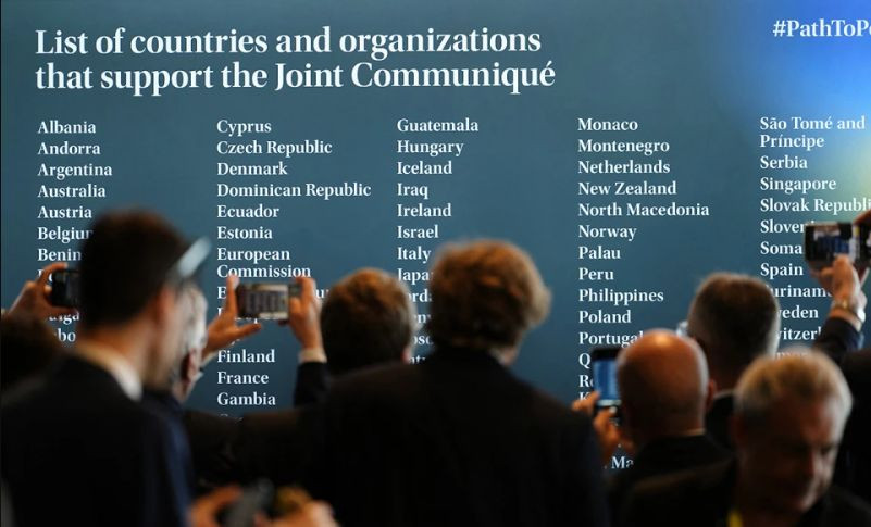 Сократилось число стран, подписавших коммюнике Глобального саммита мира