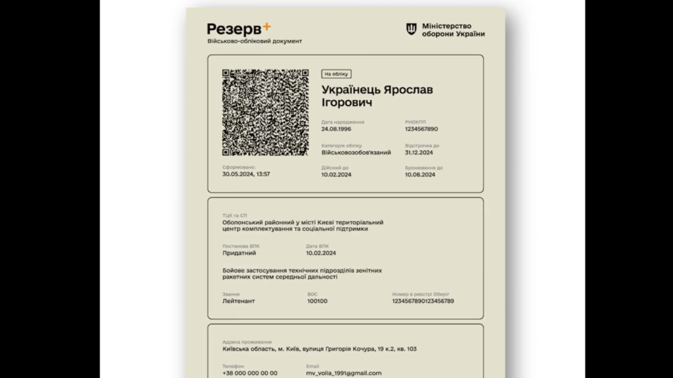 Дані про бронювання будуть завантажені до Резерв+ до 22 червня – Катерина Черногоренко