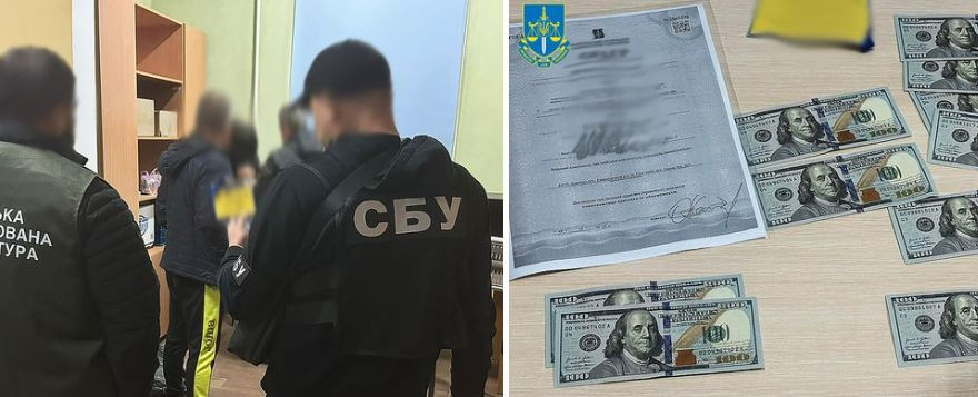 На Донеччині затримали посадовця ТЦК, який вимагав 3000 доларів за відстрочку від мобілізації