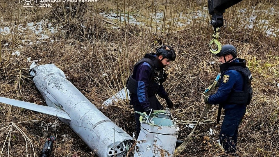 В одному з районів Києва виявили залишки авіаційної крилатої ракети Х-55, фото