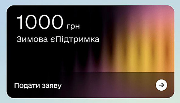 Как получить 1000 грн через Дію и Укрпочту в рамках зимней єПідтримки, видео