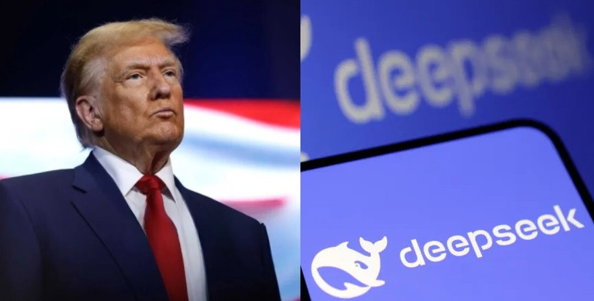 Дональд Трамп назвав китайський DeepSeek тривожним дзвінком для технологій США