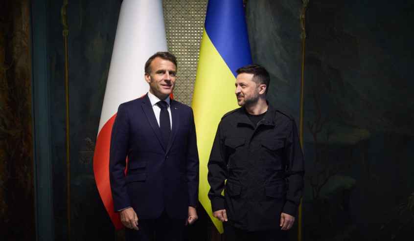 Макрон проведе розмову з Зеленським та іншими колегами щодо припинення вогню