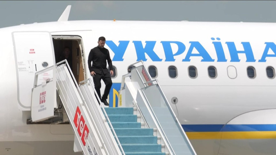 Володимир Зеленський прибув до Анкари на зустріч з Ердоганом, відео