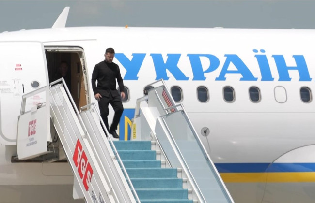 Владимир Зеленский прибыл в Анкару на встречу с Эрдоганом, видео