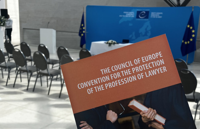Конвенцию Совета Европы о защите профессии адвоката открыли для подписания