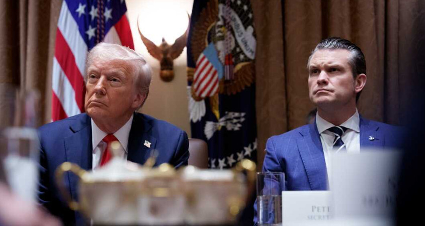 Дональд Трамп и Пит Хегсет сделают совместное заявление