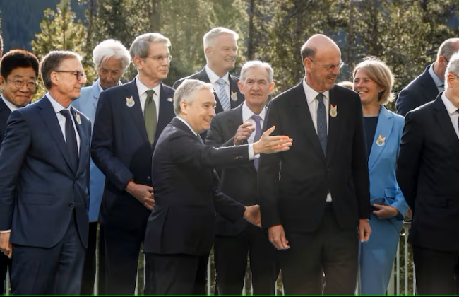 Министры финансов стран G7 договорились продолжать поддерживать Украину, но пока не согласовали итоговое заявление