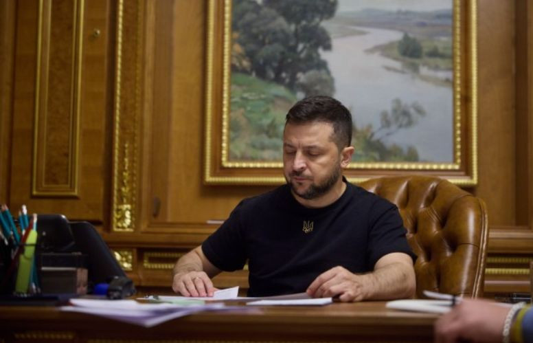Зеленский присвоил 38-й бригаде морской пехоты почетное наименование «имени гетмана Петра Сагайдачного»