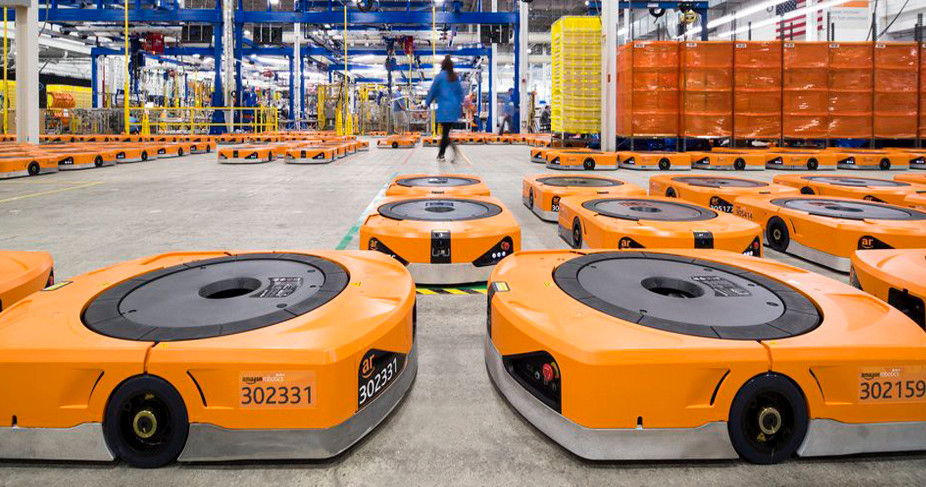 750 тысяч роботов и искусственный интеллект — Amazon лидирует в использовании робототехники
