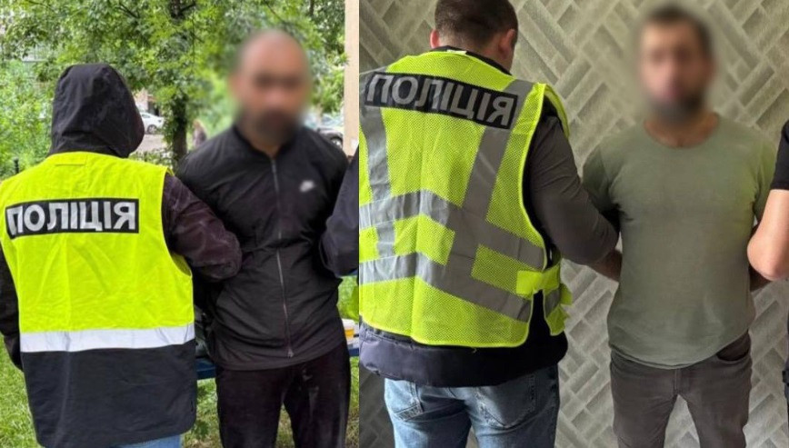 В Киеве задержали иностранцев, которые, угрожая гранатой, заставили прохожего перевести им 5000 грн