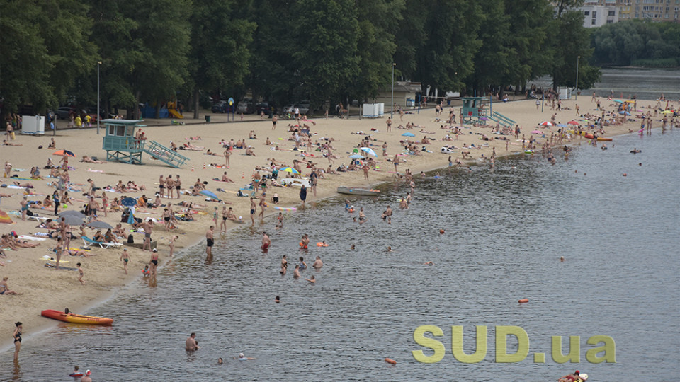 Температура води в Дніпрі біля Києва уже перевищила 20°С