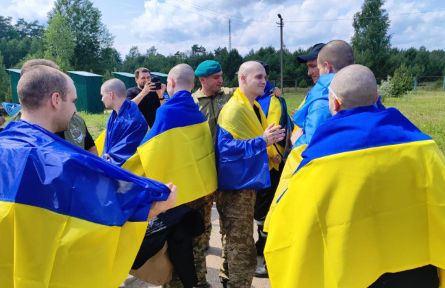 Украина и РФ провели новый этап обмена пленными, фото