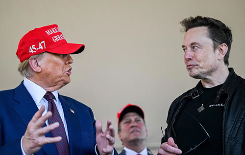 Трамп в шутку пригрозил Маску проверкой DOGE