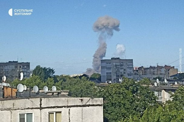 На АЗС на окраине Житомира произошел взрыв – что известно, видео