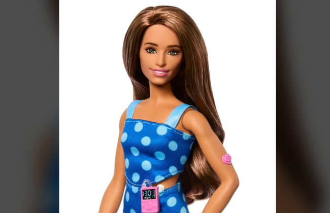 Mattel выпустила первую в мире куклу Barbie с диабетом первого типа, фото