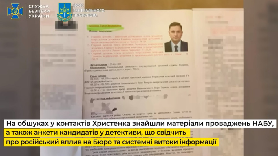 В СБУ заявили о выявленных признаках российского влияния на НАБУ