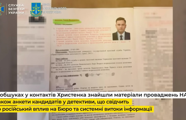 В СБУ заявили про виявлені ознаки російського впливу на НАБУ