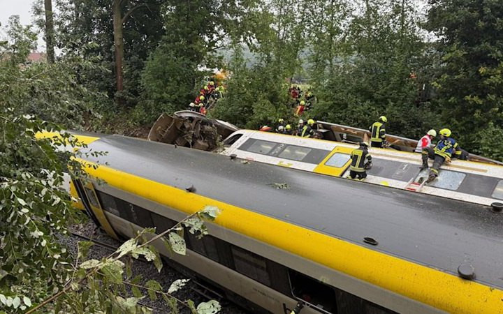 В Германии среди пострадавших в аварии поезда – пятеро украинцев