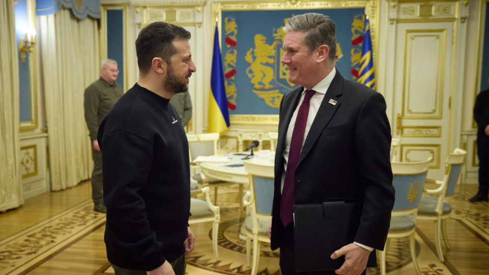 Владимир Зеленский внес в парламент на ратификацию Соглашение о 100-летнем партнерстве с Великобританией