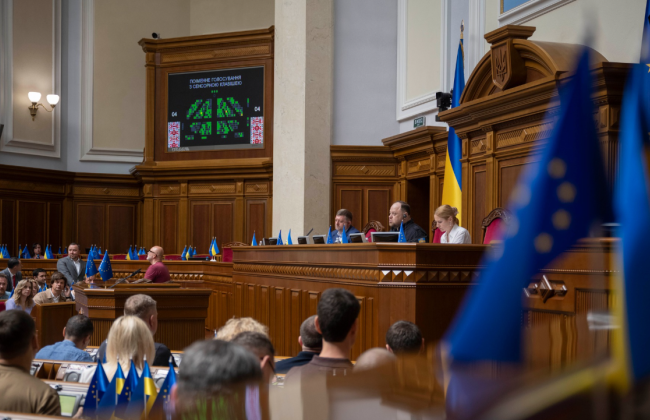 Депутаты от «Слуги народа» внесли законопроект об увольнении министров из Кабмина по результатам интерпелляции