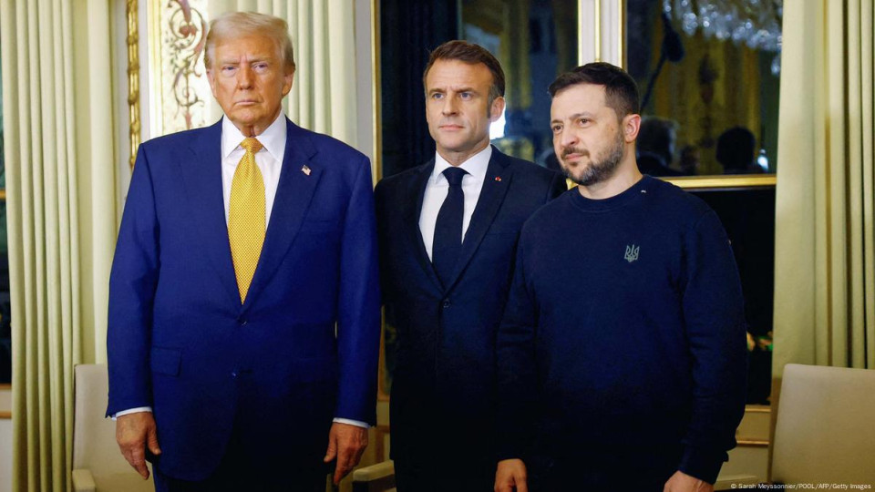 Зеленский обсудил с Макроном результаты переговоров с Трампом и партнерами