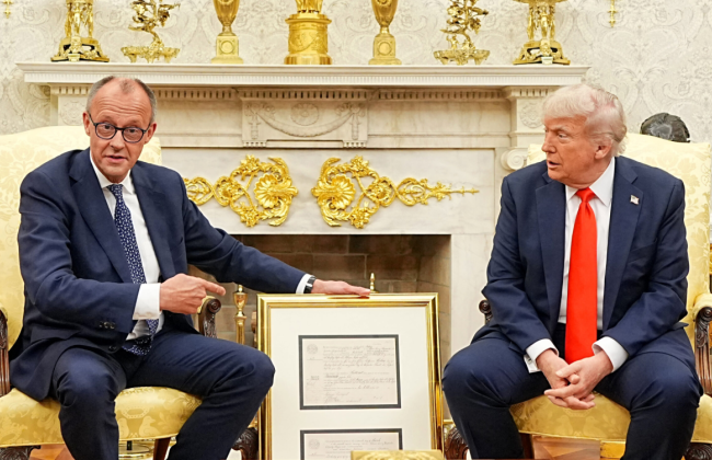 Канцлер Німеччини Мерц запросив Трампа та Венса взяти участь у перемовинах щодо тиску на РФ