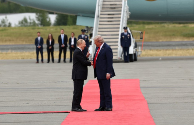 Трамп та Путін зустрілись на Алясці, відео