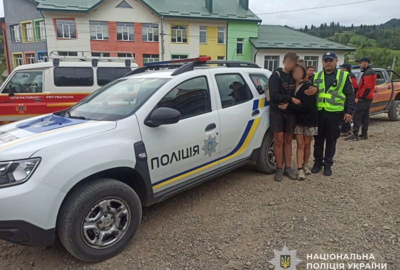 На Львовщине в лесу нашли подростков, пропавших 5 дней назад
