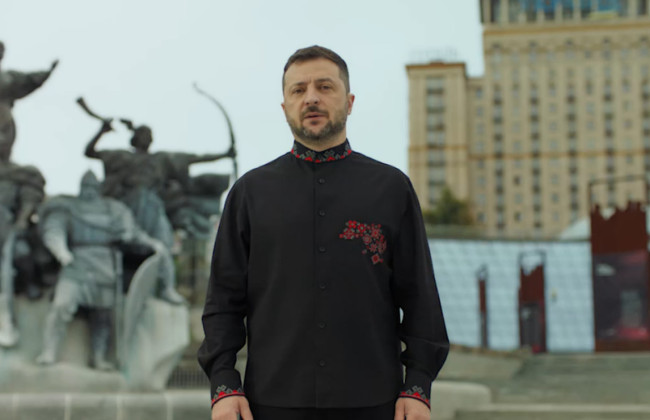 Президент Владимир Зеленский поздравил украинцев с Днем Независимости – видео