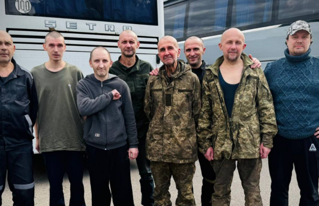 У День Незалежності України відбувся обмін полоненими з РФ, фото