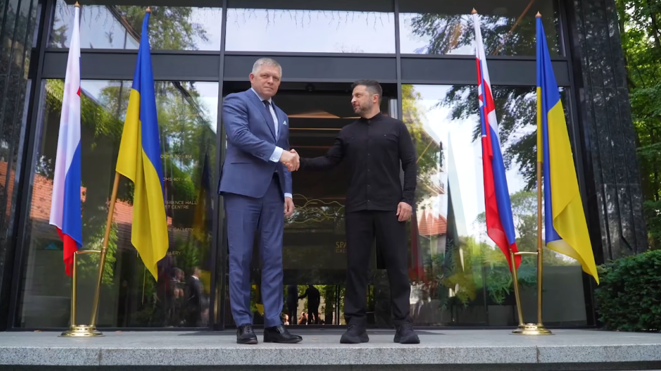 Зеленский после переговоров с Фицо: Словакия поддерживает Украину в движении в Евросоюз