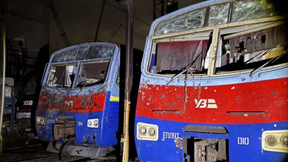 Із серпня Укрзалізниця зазнала майже 300 ударів, є втрати серед працівників