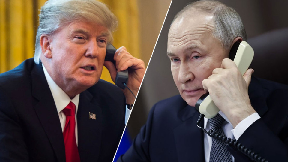 Трамп проведе телефонну розмову з Путіним перед зустріччю з Зеленським