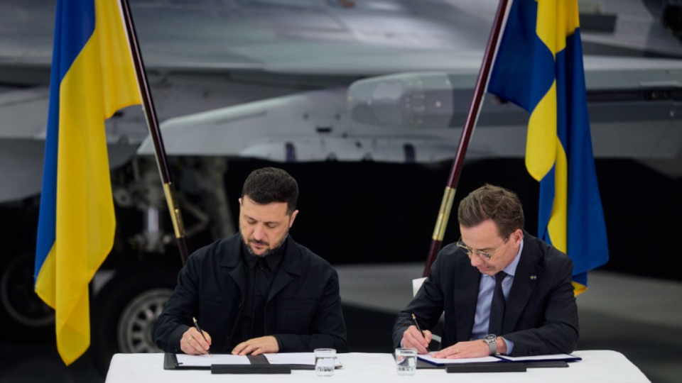 Україна отримає перші винищувачі Gripen зі Швеції у 2026 році — Зеленський назвав угоду історичною