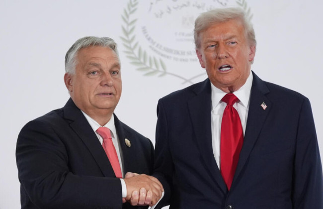 Прем'єр Угорщини Орбан прибув до Білого дому для переговорів із Трампом, відео