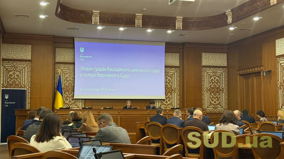 Касаційний цивільний суд у складі Верховного Суду обирає нового голову — текстова трансляція