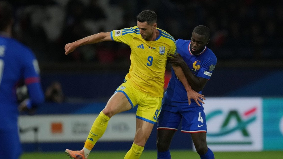 Збірна України розгромно програла Франції у матчі відбору ЧС-2026
