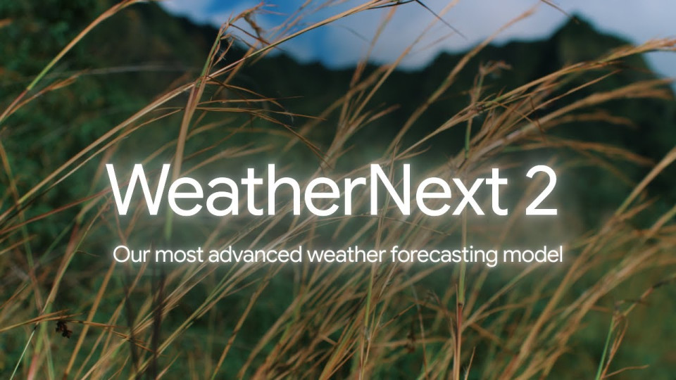 Google представила WeatherNext 2 – прогноз погоды на 15 дней за секунды