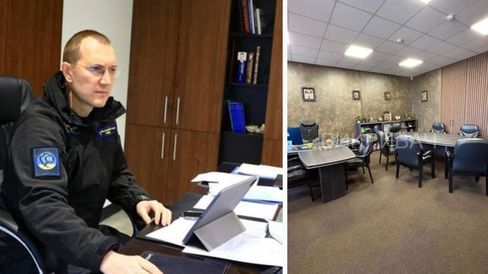 Фото «кабінету за $200 тисяч»: показали розкіш офісу екскерівника Харківського інституту судекспертиз Сергія Тюлєнєва