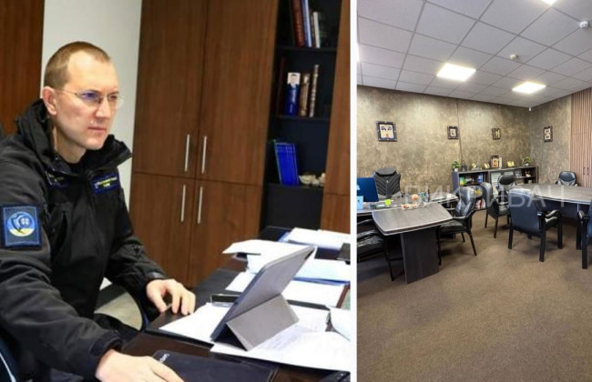 Фото «кабінету за $200 тисяч»: показали розкіш офісу екскерівника Харківського інституту судекспертиз Сергія Тюлєнєва